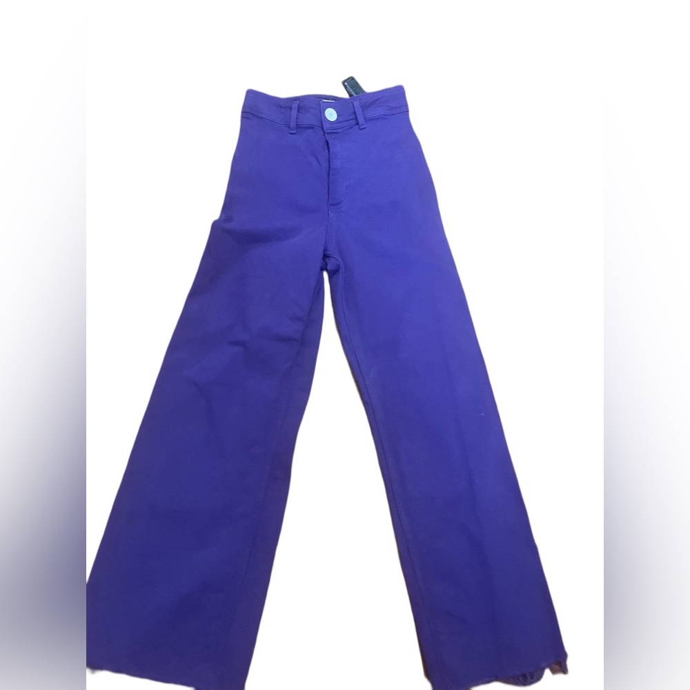 ZARA Marine Straight Jean Purple